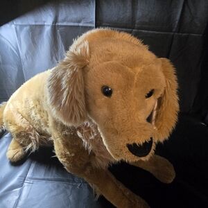 Melissa & Doug Large Golden Retriever Life-Size Plush Dog Stuffed Animal 31"